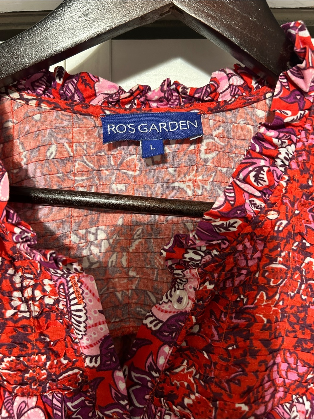 Tuckernuck Ro’s Garden blouse L - Picture 2 of 5
